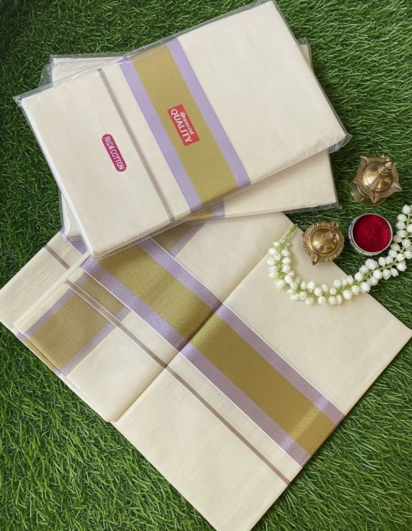 Women's Kerala Traditional 100% Cotton